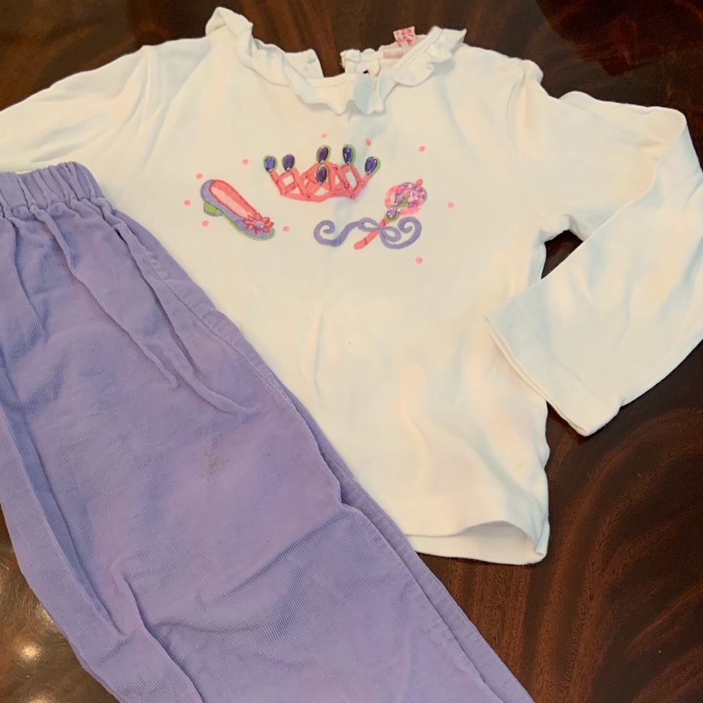 Winter top and pant set